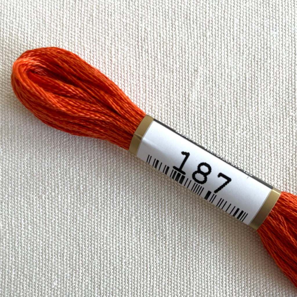 Cosmo Embroidery Floss - Red (No. 341-800) 345