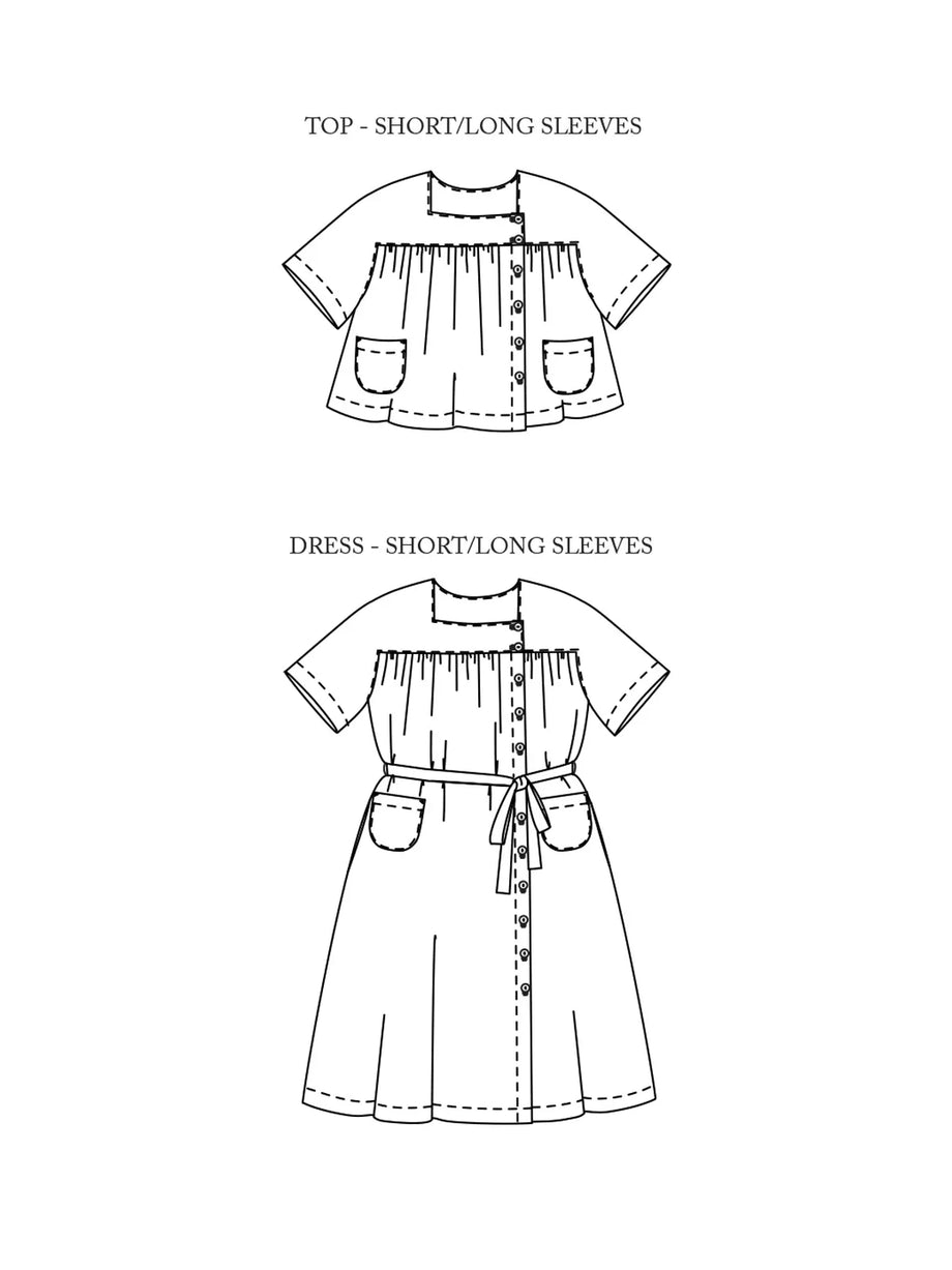 Omilie Shirt & Dress (Size UK 6-28 / XS-7X) – Bangor Haberdashery